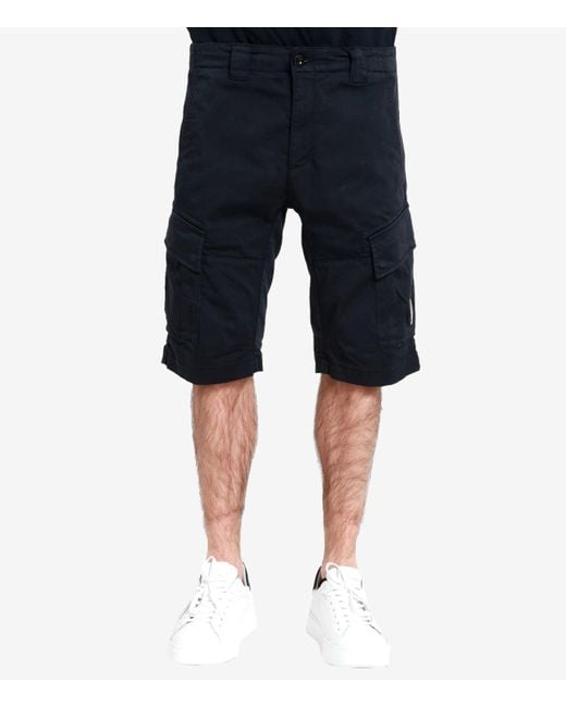 C P Company Blue Shorts for men