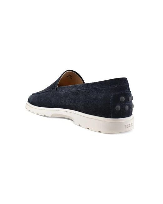 Tod's Black Slipper Moccasins