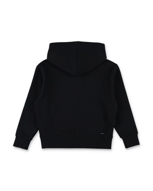 Amiri Black Mini Logo Hoodie For Boys