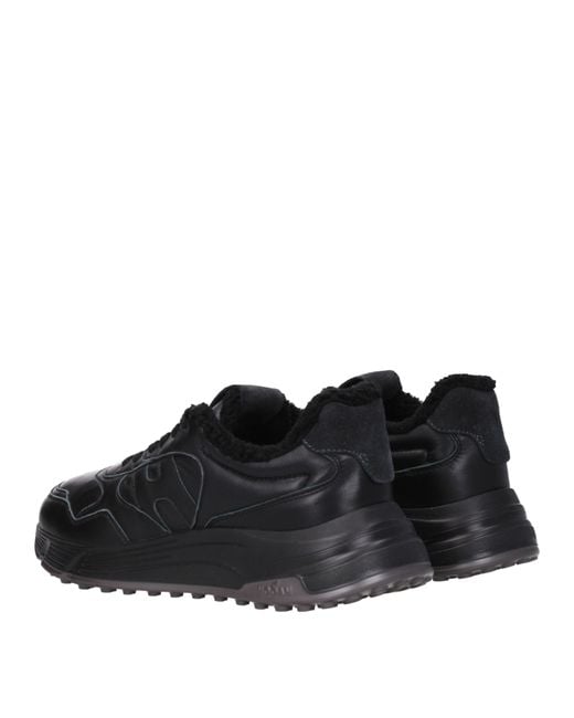 Hogan Black Sneakers Leather for men