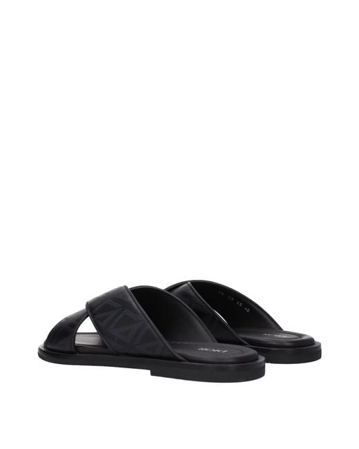Dior Black Slippers And Clogs Alias Leather