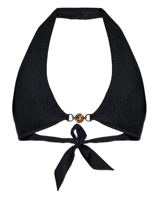 Versace Medusa Bikinitop in het Black