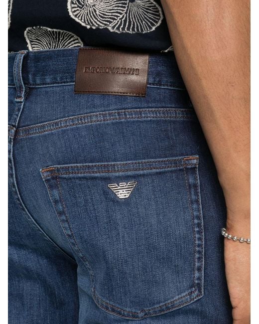 Emporio Armani Blue Denim Cotton Jeasn for men