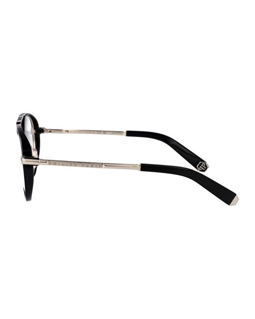 Philipp Plein Multicolor Vpp137M 0Z42 Metal Optical for men