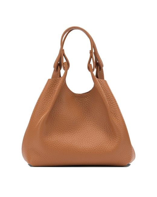 Gianni Chiarini Brown Handbags Orange