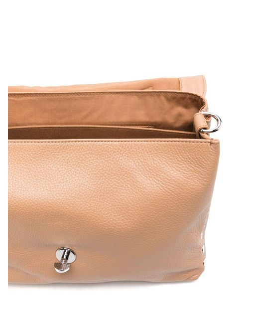 Zanellato Natural Mittelgroße Postina Handtasche