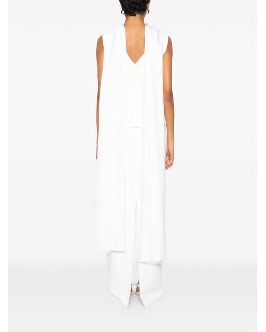 Solace London White Annie Maxi Dress