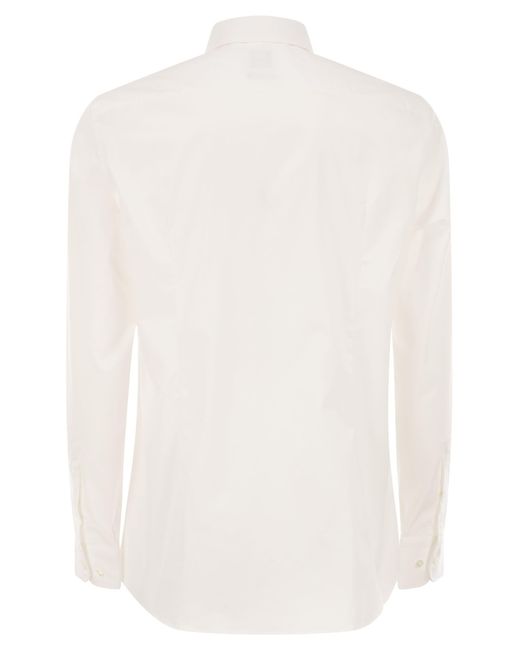 Boss White Slim Fit Shirt for men