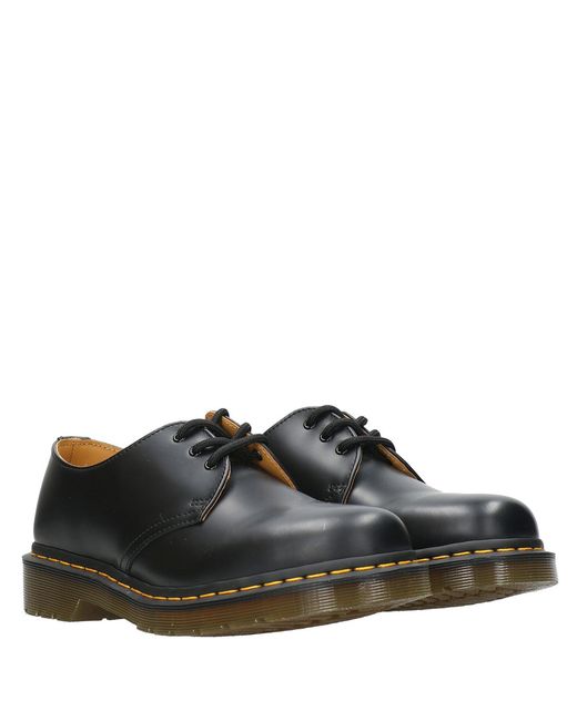 Dr. Martens Black Flat Shoes