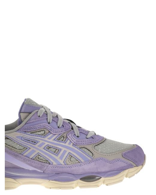 Asics Purple Gel Nyc Sneakers for men