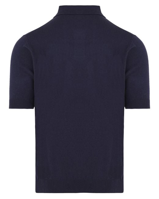 Filippo De Laurentis Blue T Shirts And Polos
