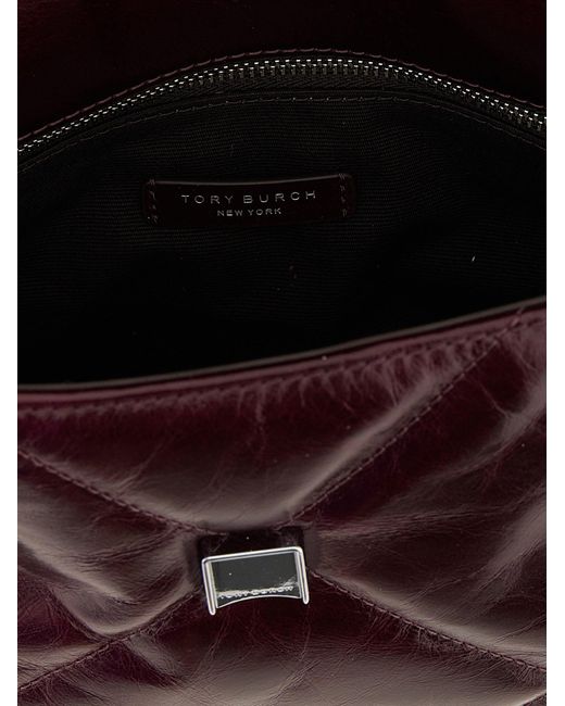 Tory Burch Purple 'Kira Diamond' kleiner Umhängetasche