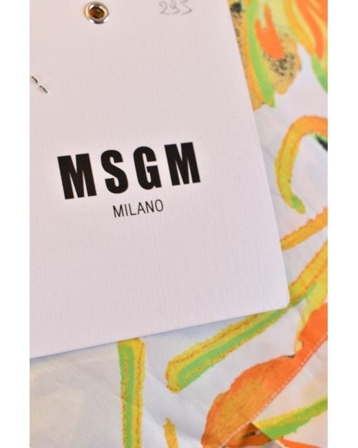 MSGM Multicolor Shirt for men