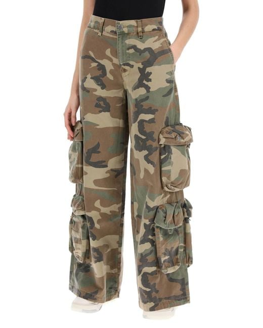 Pantalon de camouflage Baggy Cargo Amiri en coloris Natural