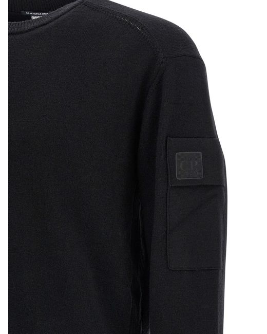 C.P. Pull en laine extrafine de l'entreprise C P Company pour homme en coloris Black
