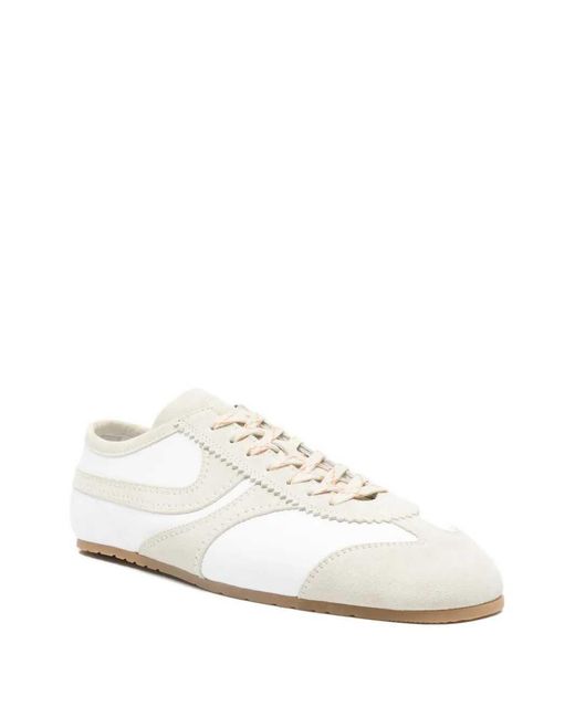 Dries Van Noten White Sneakers 00250-Ms261-1502 M.L.Shoes Q.0117