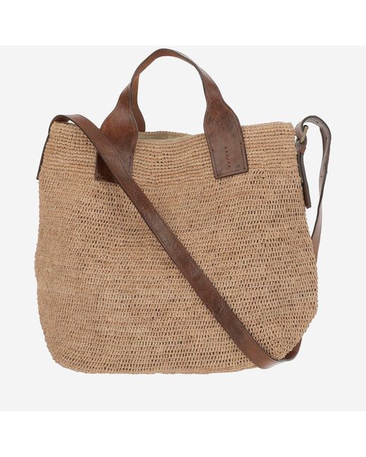 IBELIV Brown Mety Shoulder Bag