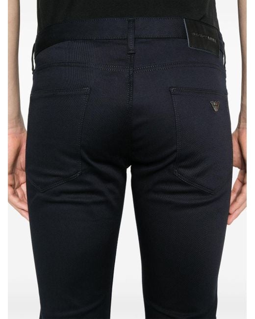 Emporio Armani Blue Denim Cotton Jeans for men