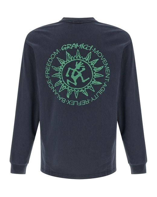Gramicci Blue 'Sun' T Shirt