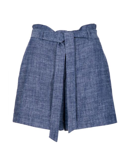 Kaos Shorts Blauw in het Blue