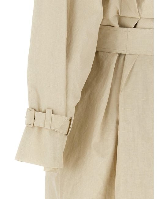 'Ronco' gabardina Max Mara de color Natural