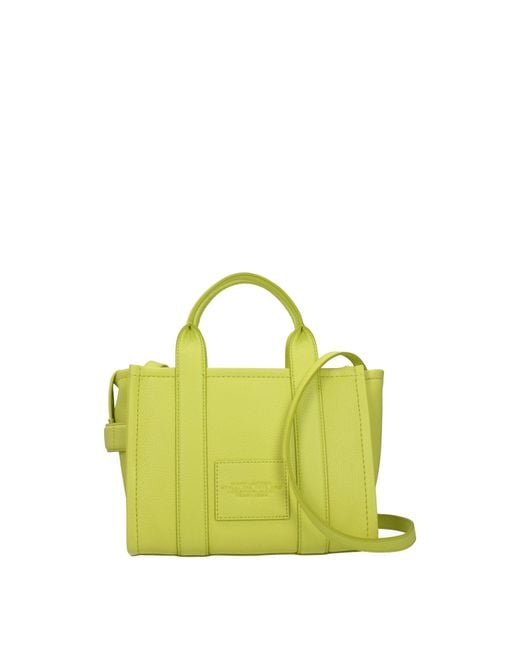 Marc Jacobs Yellow Handtaschen Frauen Ledergrün/Limoncello