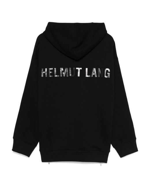 Helmut Lang Black Mega Hoodie