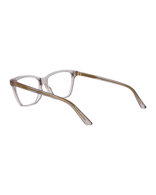 Bottega Veneta Brown Transparent Recycled Acetate Glasses