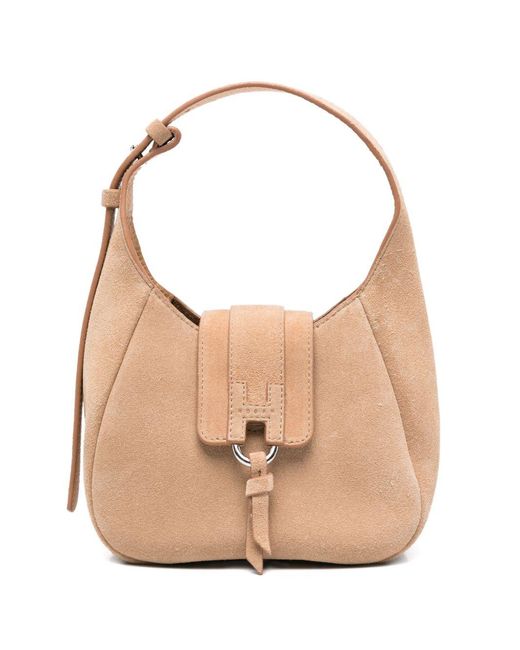 Hogan Natural Leather Crossbody Bag