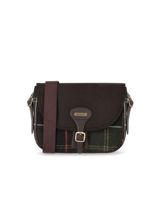 Barbour Black Cromarty Tartan Classic Crossbody Bag