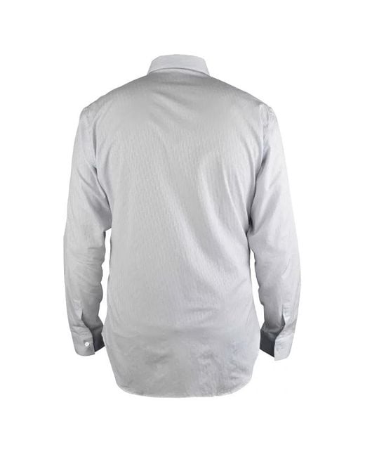 Camisa oblicua Dior de color Gray