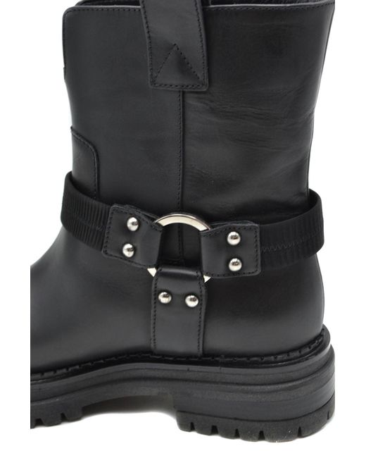 Sergio Rossi Black Booties