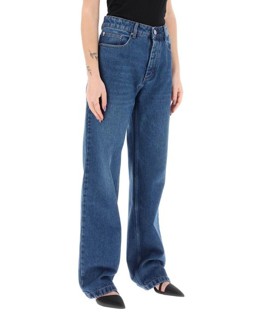 Jeans Classic Fit di AMI in Blue da Uomo
