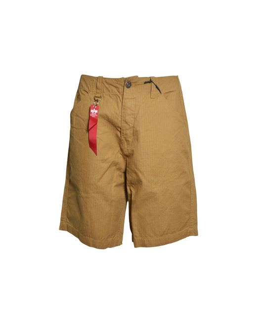 Alpha Industries Short in het Natural