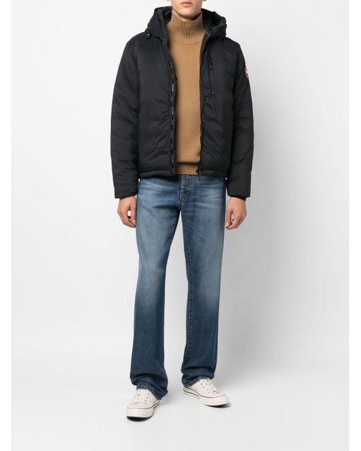 Plumífero con capucha Canada Goose de hombre de color Black