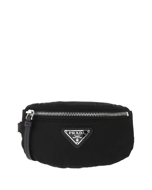 Prada Black Nylon Wrist Pouch for men
