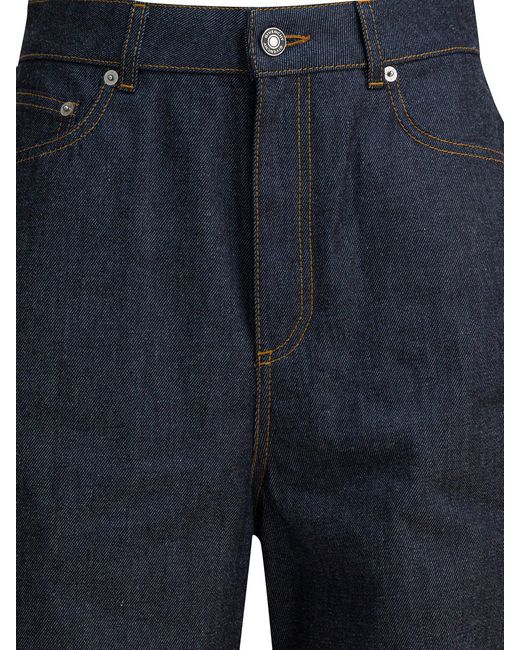 Givenchy Blue "Raw Cocoon" Jeans