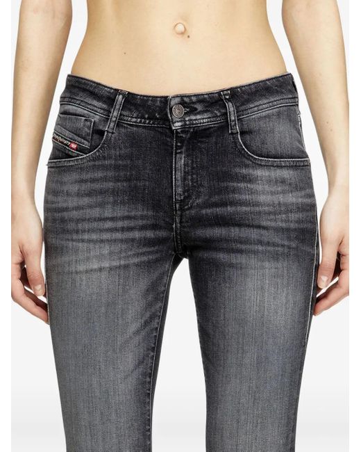 DIESEL Bootcut 1969 D-Ebbey Jeans in het Gray