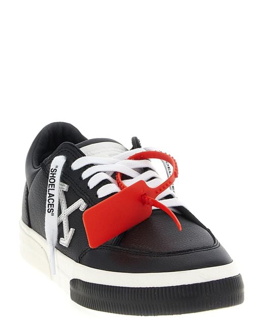 Off-White c/o Virgil Abloh Sneakers "New Low Vulcanized Leather" in White für Herren