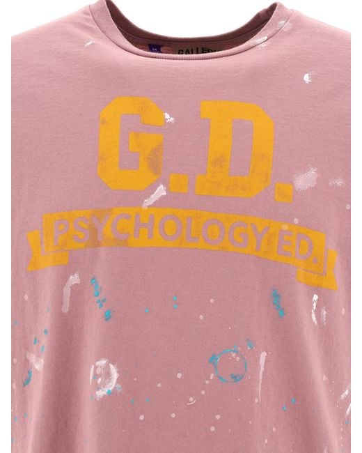 Galerie -Abteilung Pshychology Ed T Shirt GALLERY DEPT. de hombre de color Pink