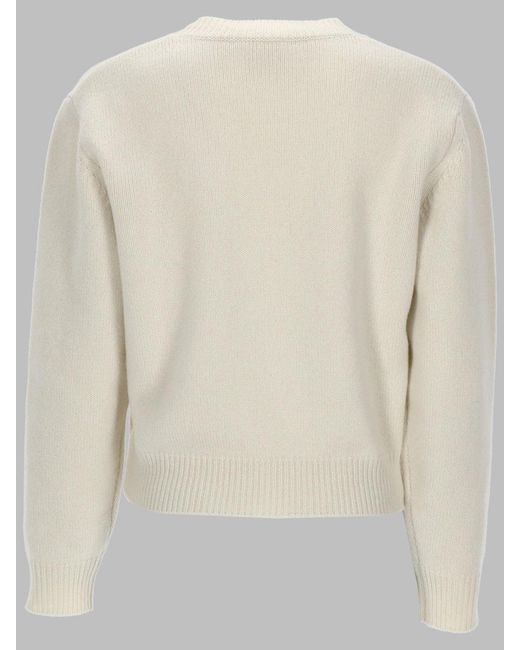 A.P.C. Natural A. P.C. Chic Wool Sweater For Fw26