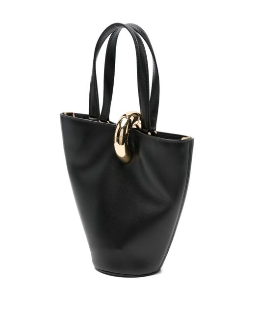 Sac Seau Le Petit Bambola Jacquemus en coloris Black