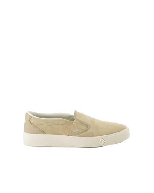 Dior Leder -Slip an Turnschuhen in Natural für Herren