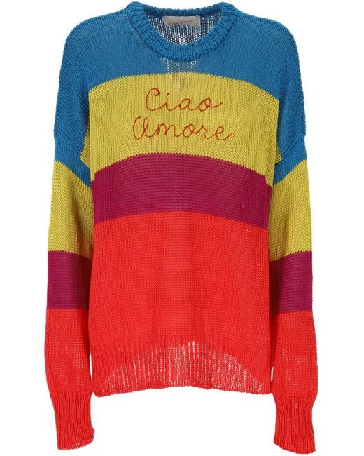 Ciao Amore Striatro A Strisce A Strisce di Giada Benincasa in Multicolor