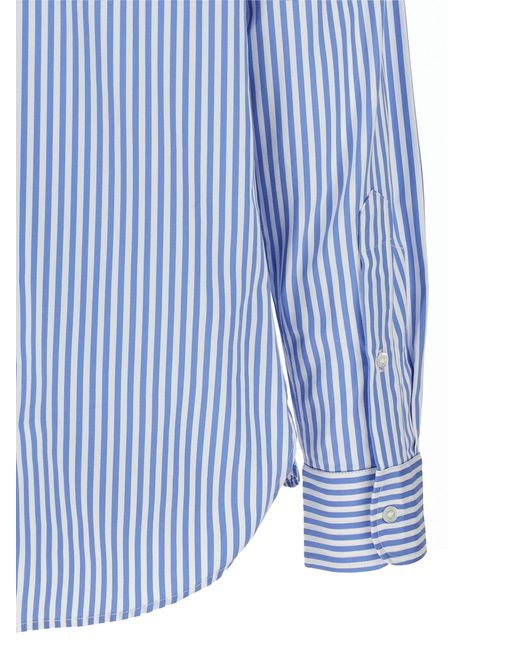 Chemise à rayures Polo Ralph Lauren en coloris Blue