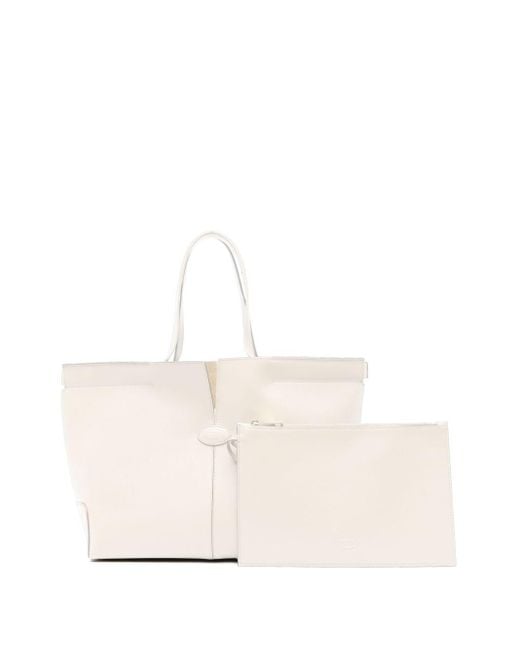 Tod's Boodschappentas Door Tas Folio in het Natural