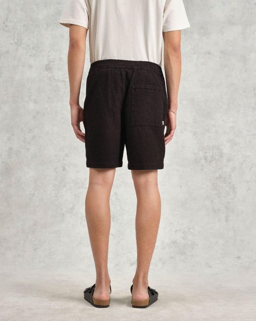 Short de cire londonien noir Wax London pour homme en coloris Black