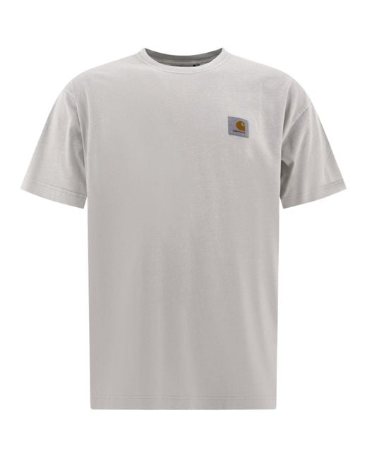 Carhartt Gray "Nelson" T Shirt for men