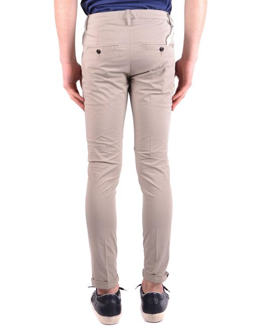 Dondup Broek Beige in het Natural
