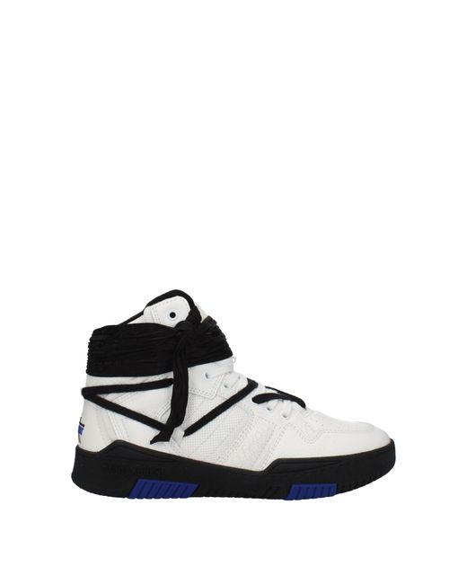 Saint Laurent Sneakers Herren Leder weiß/schwarz in Black für Herren